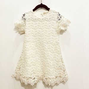 Lace dress by Zara